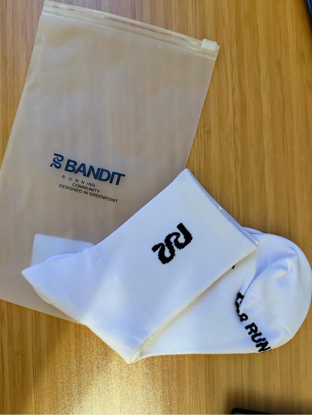 Bandit White Low-Cut Athletic Socks for Men